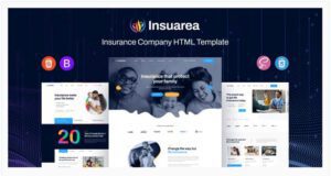 Insuarea v1.0 Insurance Company HTML5 Template