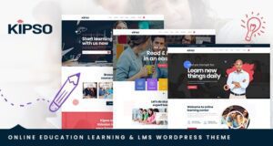 Kipso Education LMS WordPress Theme