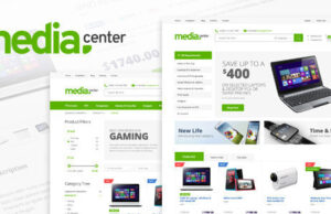 MediaCenter Electronics Store WooCommerce Theme