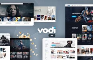 Vodi Video WordPress Theme for Movies & TV Shows
