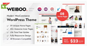 Weiboo-v1.0.5-Multipurpose-WooCommerce-Theme