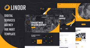 Linoor Digital Agency Services WordPress Theme