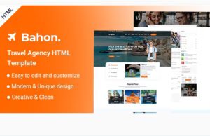 Bahon-Travel-Agency-HTML5-Template