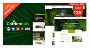 Garden HUB Lawn & Landscaping WordPress Theme