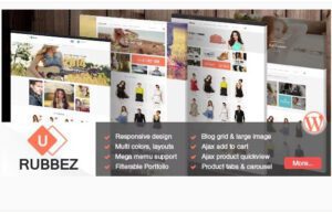 Rubbez- WooCommerce & Corporate WordPress Theme