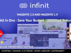 Infinit Multipurpose Responsive Magento 2 and 1 Theme