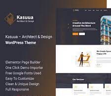 Kasuua Architect & Design WordPress Theme