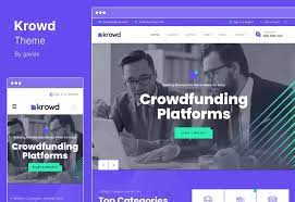 Krowd - Crowdfunding & Charity WordPress Theme