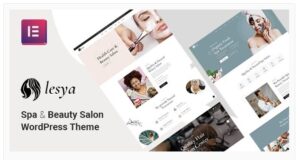 Lesya Beauty Salon & Spa WordPress Theme