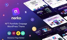 Nerko - NFT Portfolio WordPress Theme