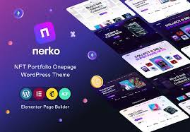 Nerko - NFT Portfolio WordPress Theme