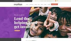 Oxpitan Nonprofit Charity WordPress Theme