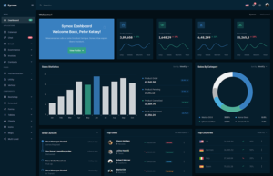 Symox Django Admin & Dashboard Template