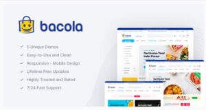 Bacola v1.5.7 Grocery Store and Food eCommerce Theme Bacola Grocery Store and Food eCommerce Theme