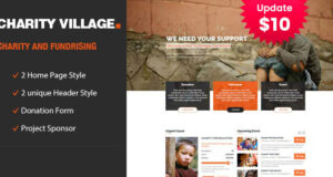 Charite Non-Profit Charity HTML Template