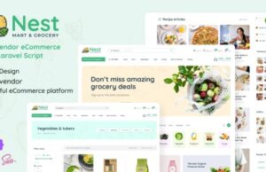 Nest Grocery Store WooCommerce WordPress Theme