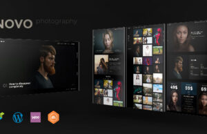 Novo Photography WordPress Theme