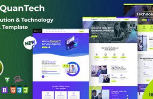 Quantech IT Solutions & Technology WordPress Theme