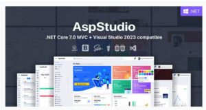 AspStudio ASP.NET Core 7.0 MVC Bootstrap 5 Admin Template