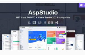 AspStudio ASP.NET Core 7.0 MVC Bootstrap 5 Admin Template