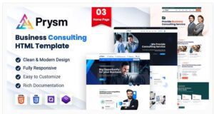 Prysm Consulting Business Template