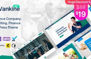 Vankine Insurance & Consulting Business WordPress Theme