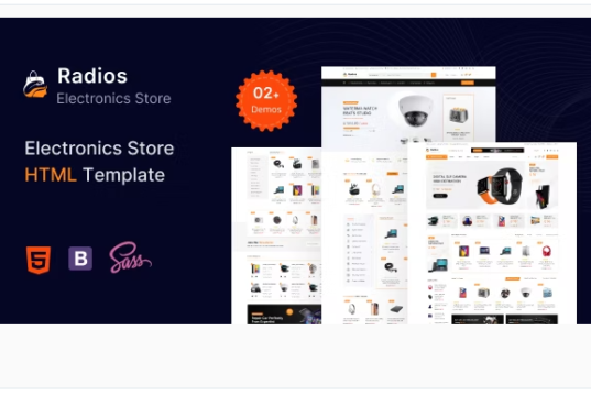 Radios-Electronics-eCommerce-HTML-Template