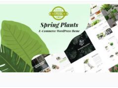 spring-plants-gardening-houseplants-wordpress-theme
