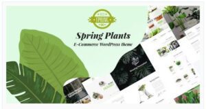 spring-plants-gardening-houseplants-wordpress-theme