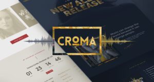 Croma Music WordPress Theme with Ajax and Continuous Playback