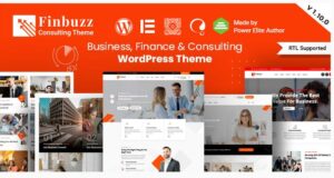 Finbuzz v2.1.0 Corporate Business WordPress Theme Finbuzz Corporate Business WordPress Theme