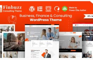 Finbuzz v2.1.0 Corporate Business WordPress Theme Finbuzz Corporate Business WordPress Theme