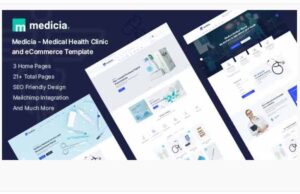 Medicia-Medical-Health-Clinic-and-eCommerce-HTML5-Template