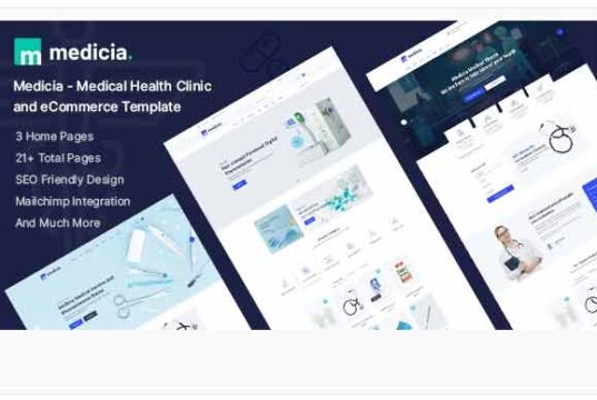 Medicia-Medical-Health-Clinic-and-eCommerce-HTML5-Template