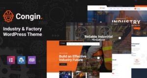 Congin Industry & Factory WordPress Theme