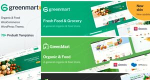 GreenMart Organic & Food WooCommerce WordPress Theme