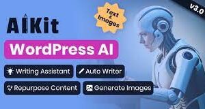 AIKit v4.14.1 - WordPress AI Automatic Writer, Chatbot, Writing Assistant & Content Repurpose
