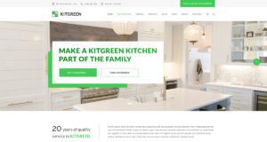 KitGreen Interior and Kitchen Design WordPress Theme