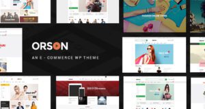 Orson WordPress Theme for Online Stores