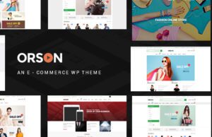 Orson WordPress Theme for Online Stores