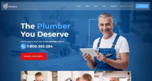 ProHauz-Handyman & Plumber WordPress Theme