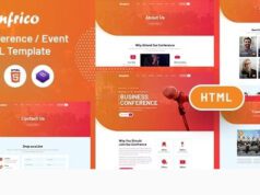 Confrico Event & Conference HTML Template