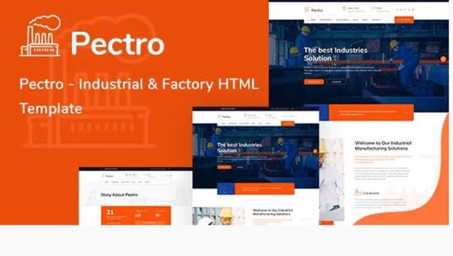 Pectro-Industrial-&-Factory-HTML-Template
