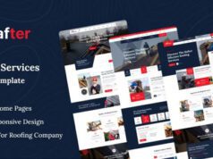 Rafter - Roofing Services HTML5 Template
