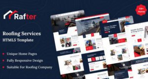 Rafter - Roofing Services HTML5 Template