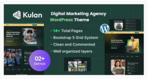 Kulan Digital Marketing Agency WordPress Theme