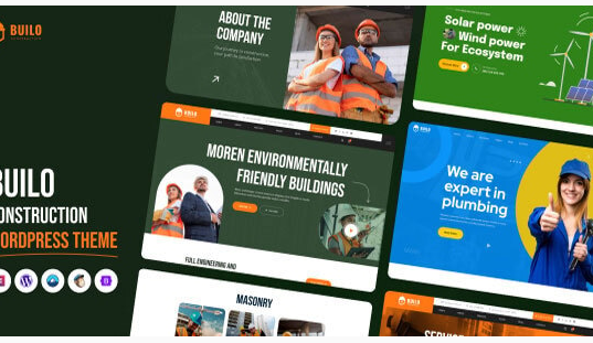 Builo Construction WordPress Theme