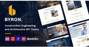 Byron Construction and Engineering WordPress Theme Byron Construction and Engineering WordPress Theme