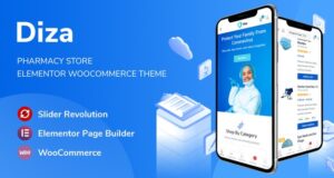 Diza v1.3.12 Pharmacy Store Elementor WooCommerce Theme Diza Pharmacy Store Elementor WooCommerce Theme