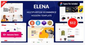 Elena Multipurpose Ecommerce Modern HTML Template Elena Multipurpose Ecommerce Modern HTML Template